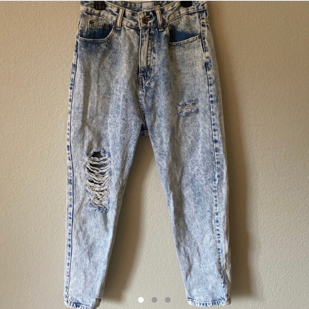 Princess Polly high waisted jeans🤍🤍
